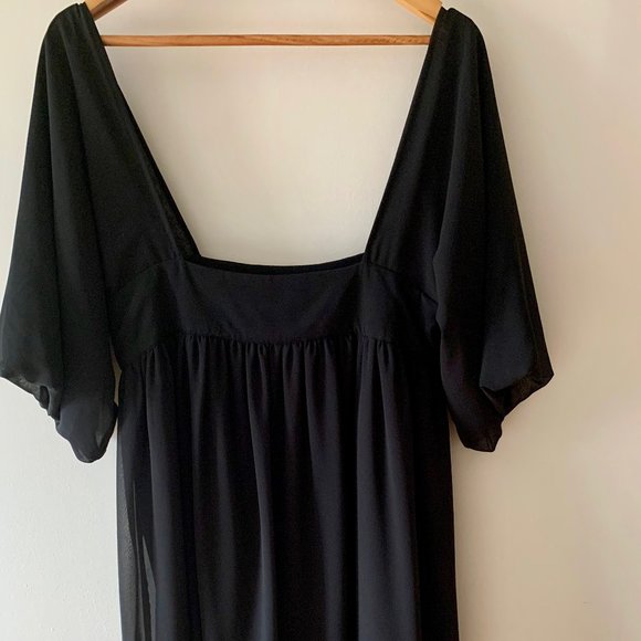 C'EST MOI LBD crepe women's mini dress - Picture 4 of 5